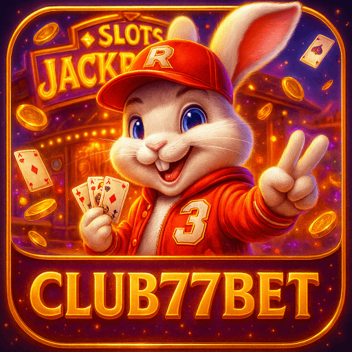 Imagem promocional da CLUB77BET mostrando a plataforma e suas vantagens