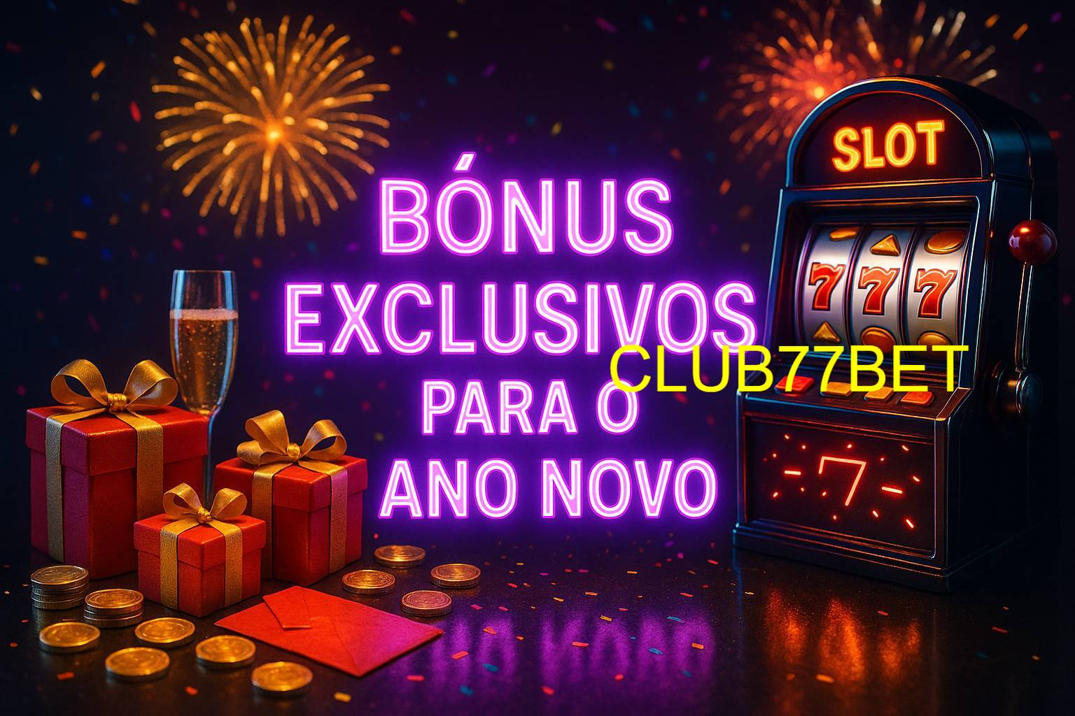 Promoções de Ano Novo no CLUB77BET